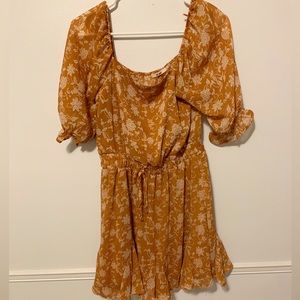 Gorgeous francescas yellow/orange dress
